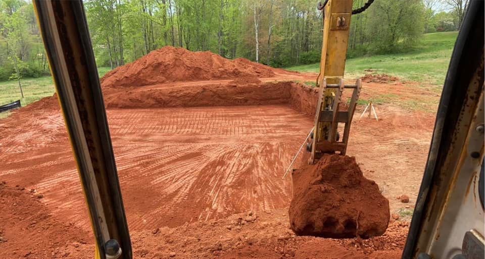 Excavation for Williams Excavating in Statesville, NC