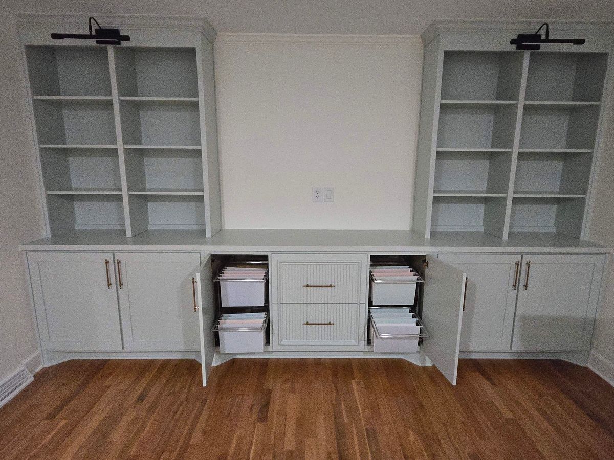 Built-Ins for Carolina Woodworks in Lyman, SC