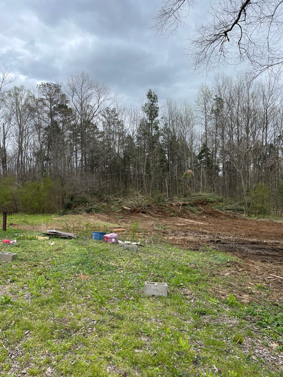Forestry Mulching for Maness Trucking & Excavation in Lexington, TN