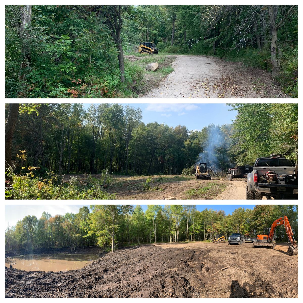 Site Preparation for Palmer Property Services in Middleville, MI