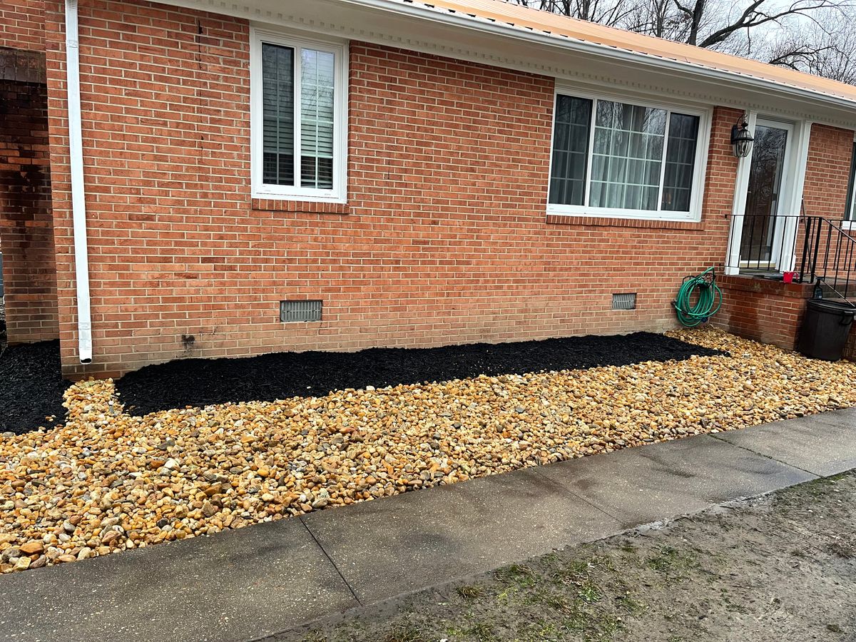 Rock Delivery and/or Installation for Robbie's Lawn & Landscape in Richmond, VA