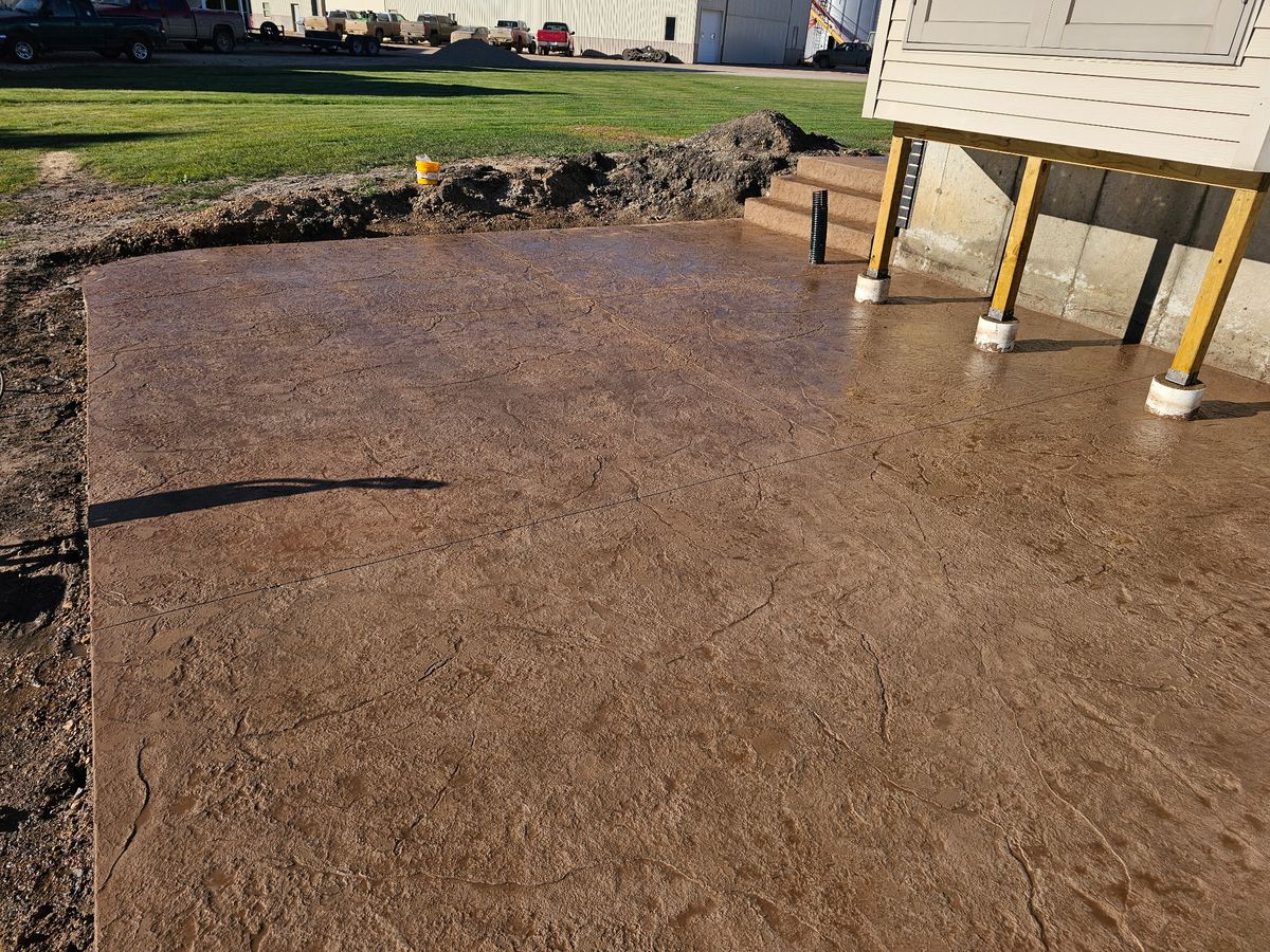 Decorative & Stamped Concrete for Majestic Concrete and Landscape in Cross Lake, MN