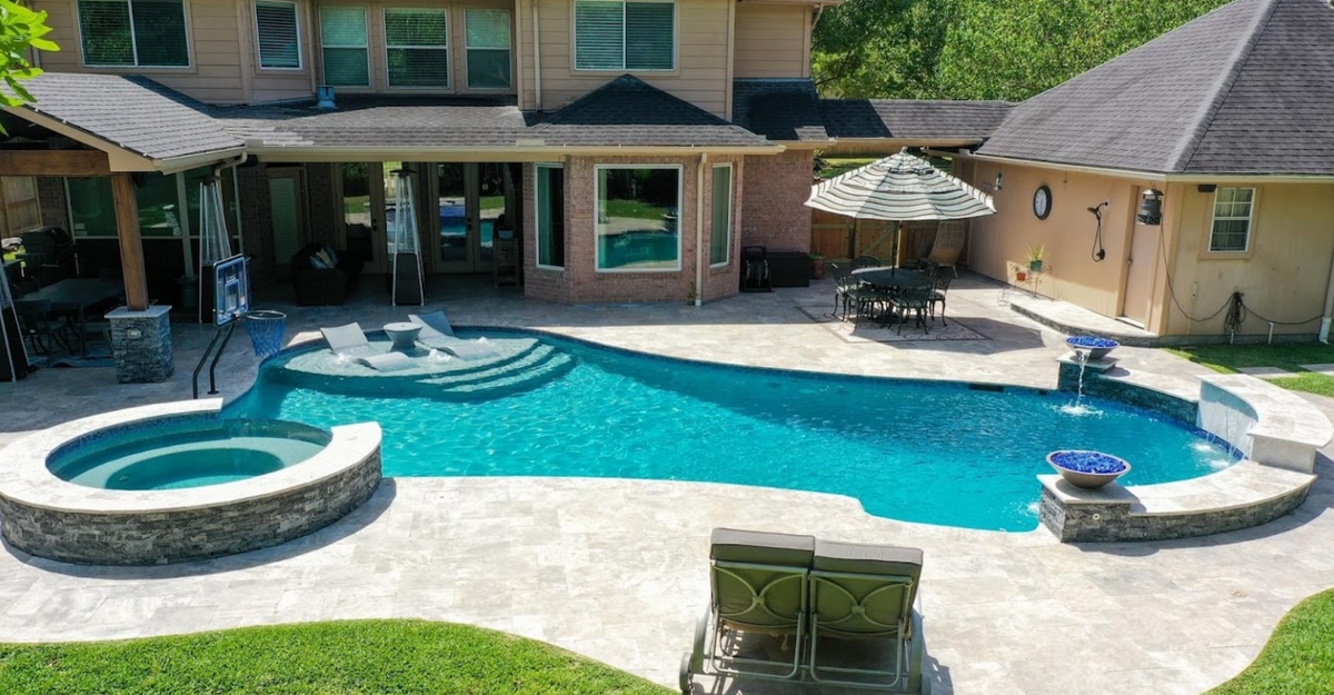 Custom Pool Installation for Luxurious Construction in Houston, TX