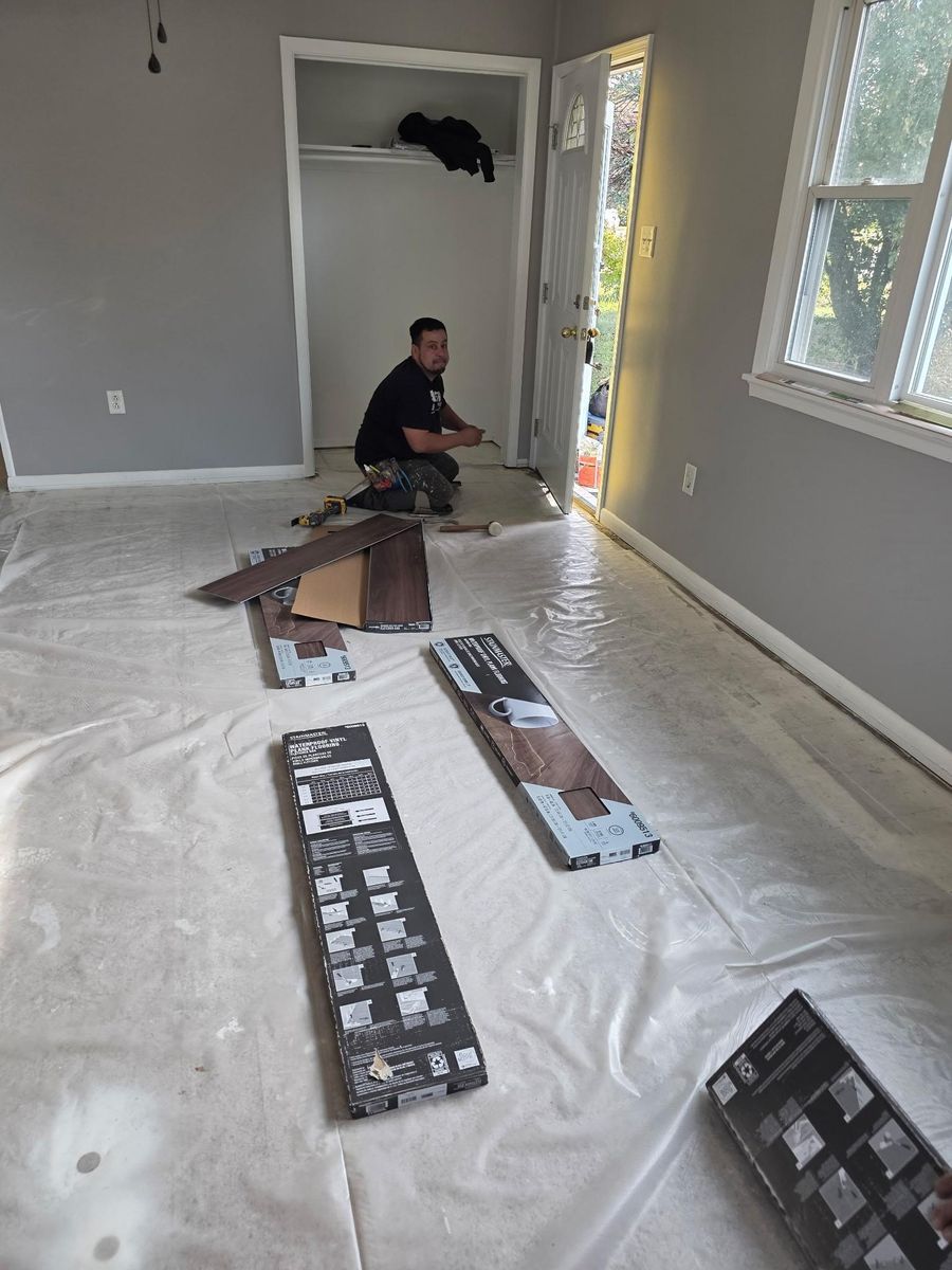 Luxury Vinyl Flooring for Jason Tench Flooring LLC in Richmond, VA