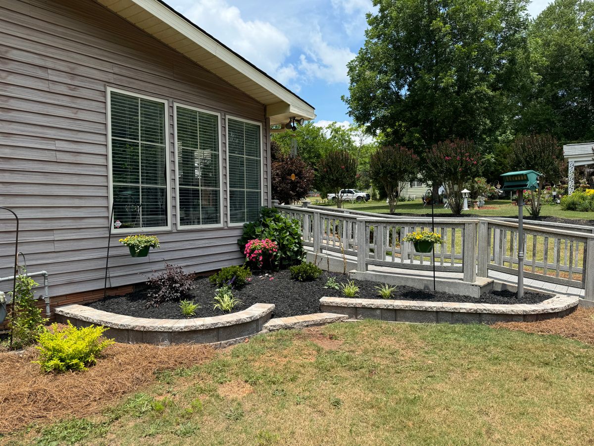 Landscape Installation for Peach State Landscaping in Hartwell, GA