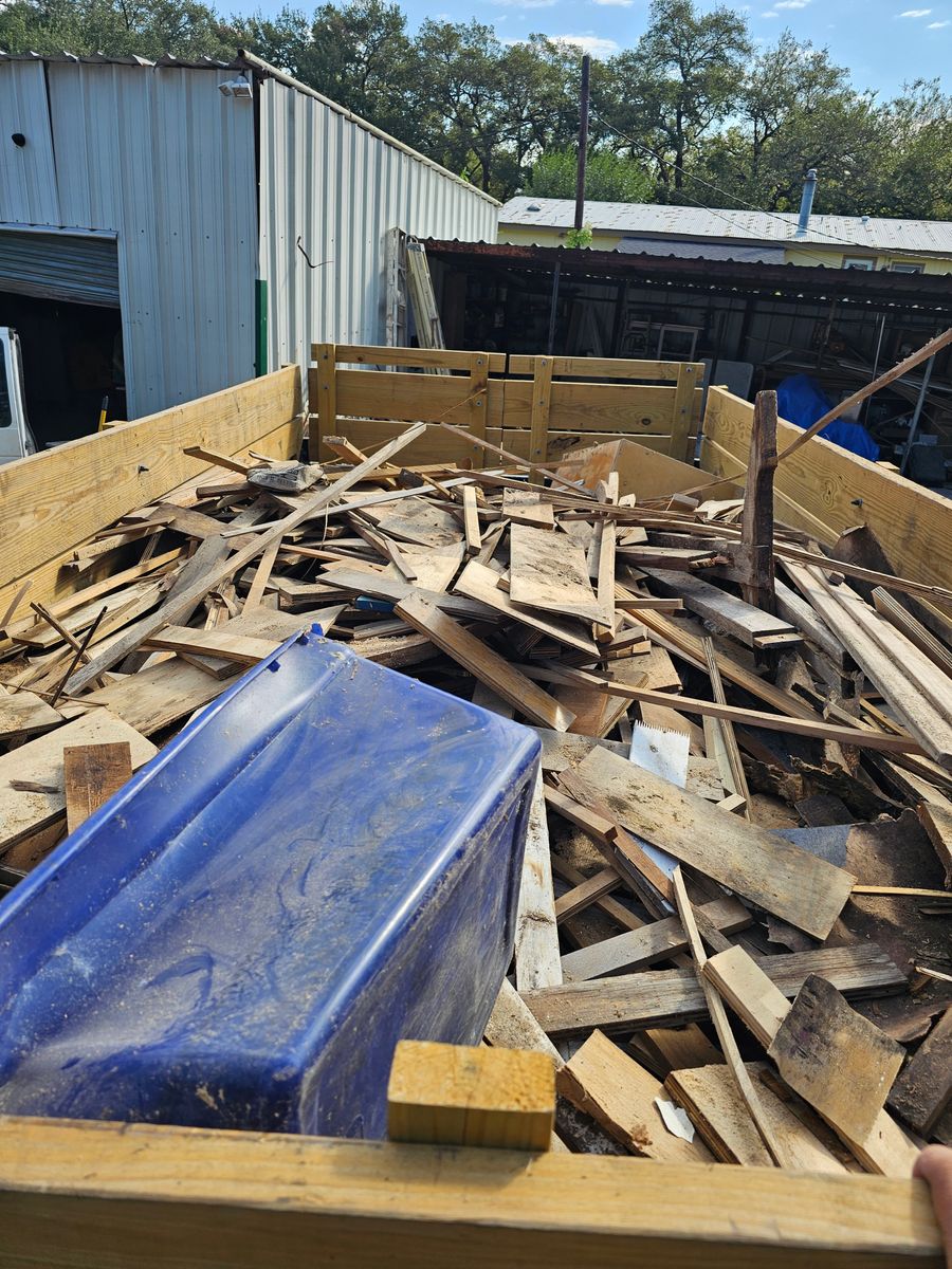 Junk Removal for Hockley Frame and Siding LLC in Hockley, TX