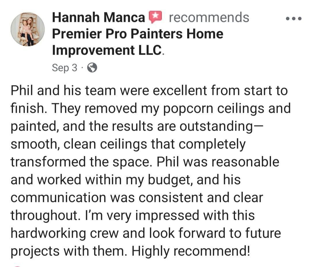 Interior Painting for Premier Pro Painters Home Improvement in Sterling, CT