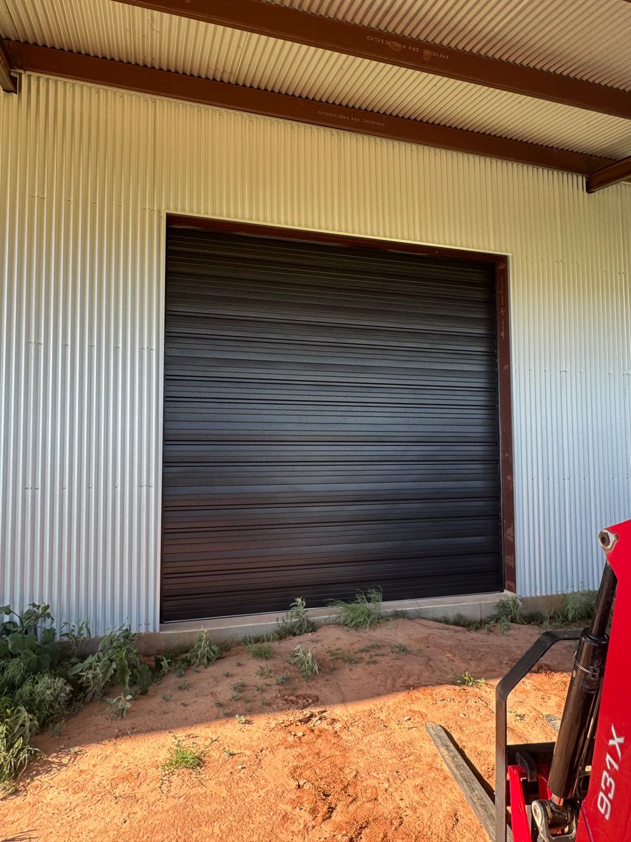 Storage Door Installation for Red River Garage Doors LLC in Wichita Falls, TX
