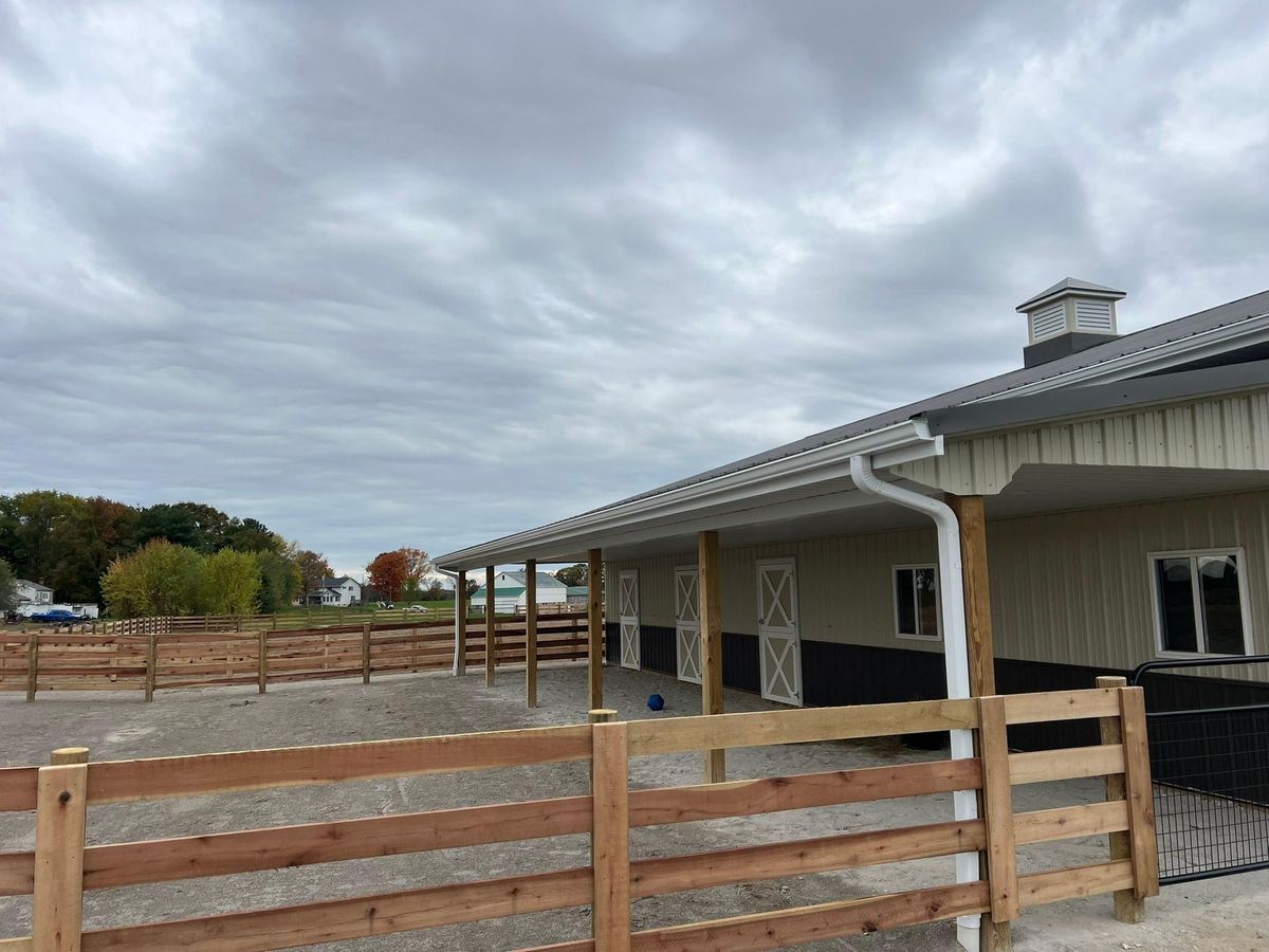 Fence Installation for Double H Fencing in Hartville, OH