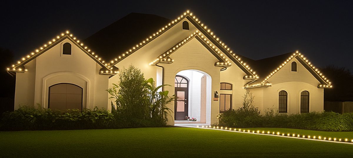 Fascia and Rooflines for Light the Season in Lafayette Parish,  LA