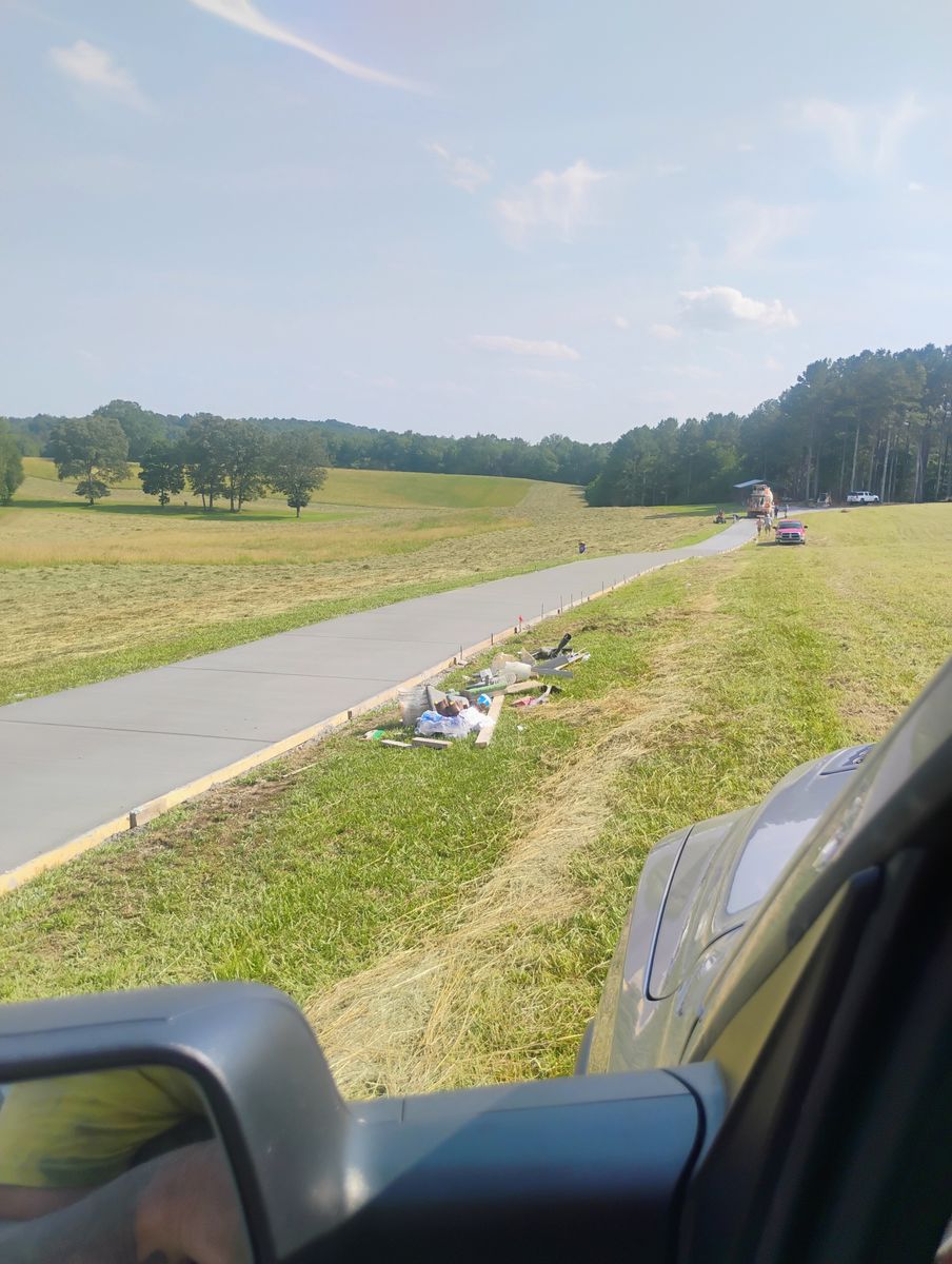 Concrete Slab Construction for PMR Construction in Rossville, GA