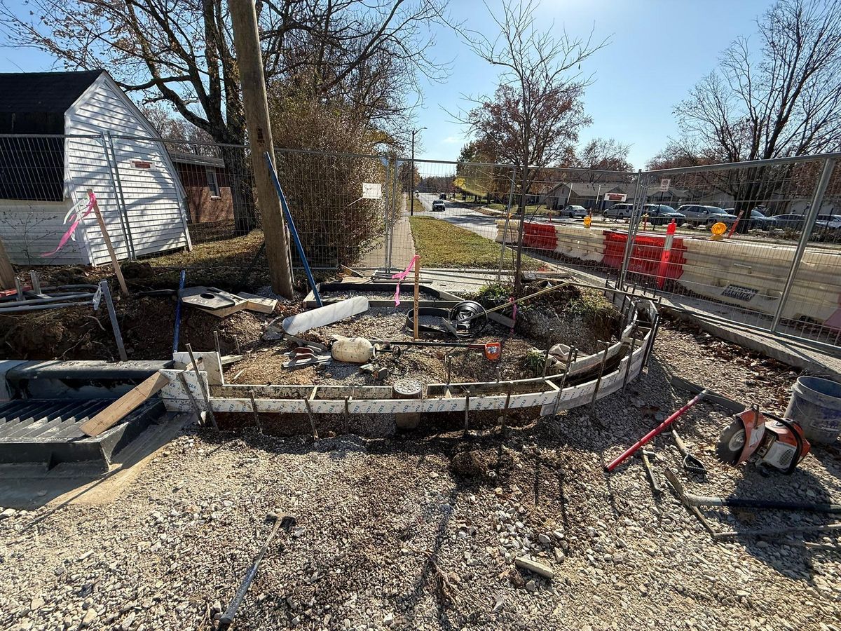 Porches, Patios, & Firepits for Whitfield Concrete Construction in Solsberry, IN