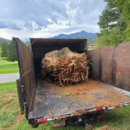 Chipper & Dump truck Service for Lopez Landscaping and Tree Service  in Waynesville, NC