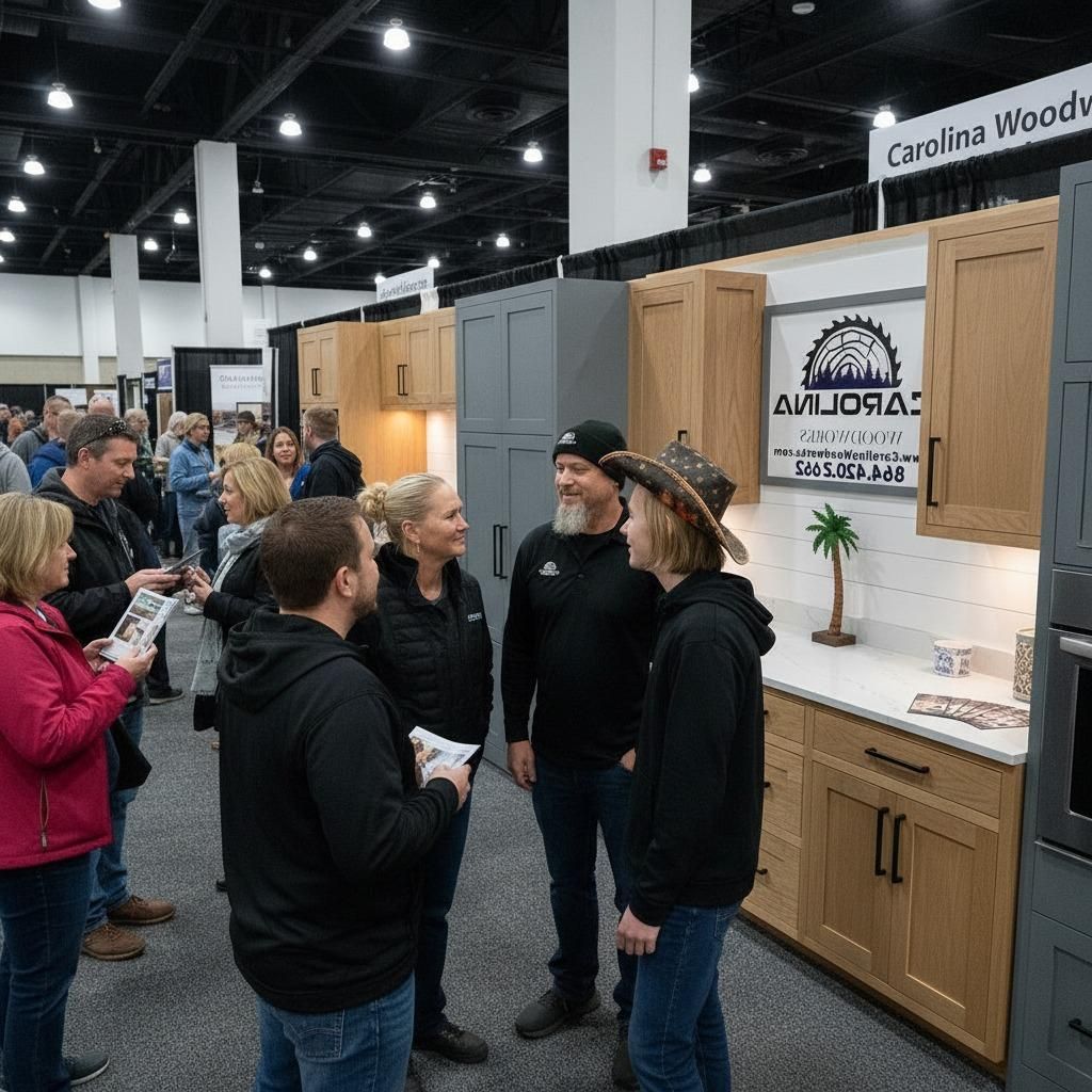 Kitchen Cabinets for Carolina Woodworks in Lyman, SC