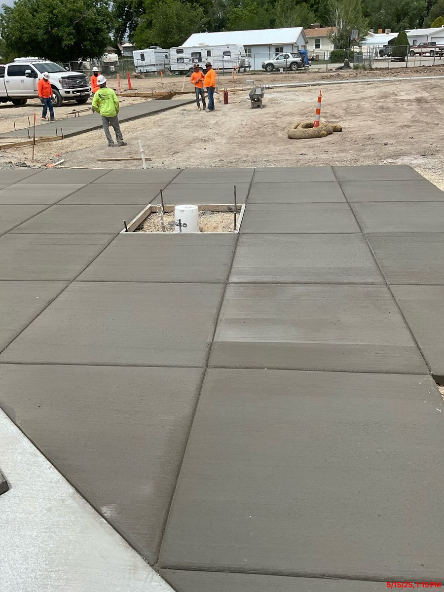Site Concrete / Flatwork for Burner Construction LLC in Grand Junction, CO