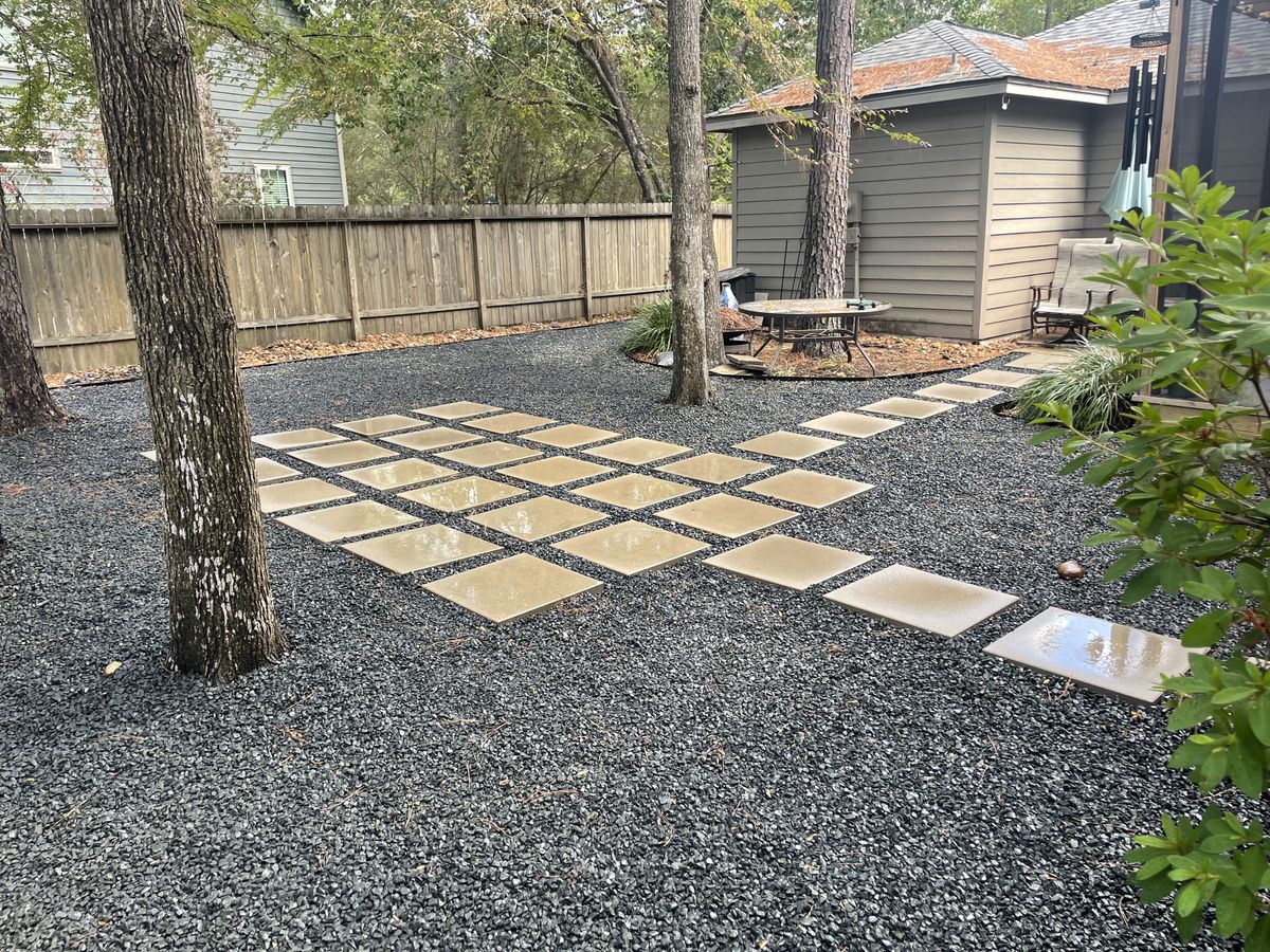 Hardscaping for Atlas Land Design in Creekside Park, TX