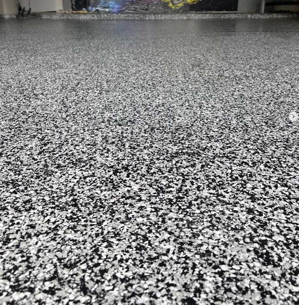 Flake System Epoxy for Imperial Wood & Epoxy Flooring in Houston, TX