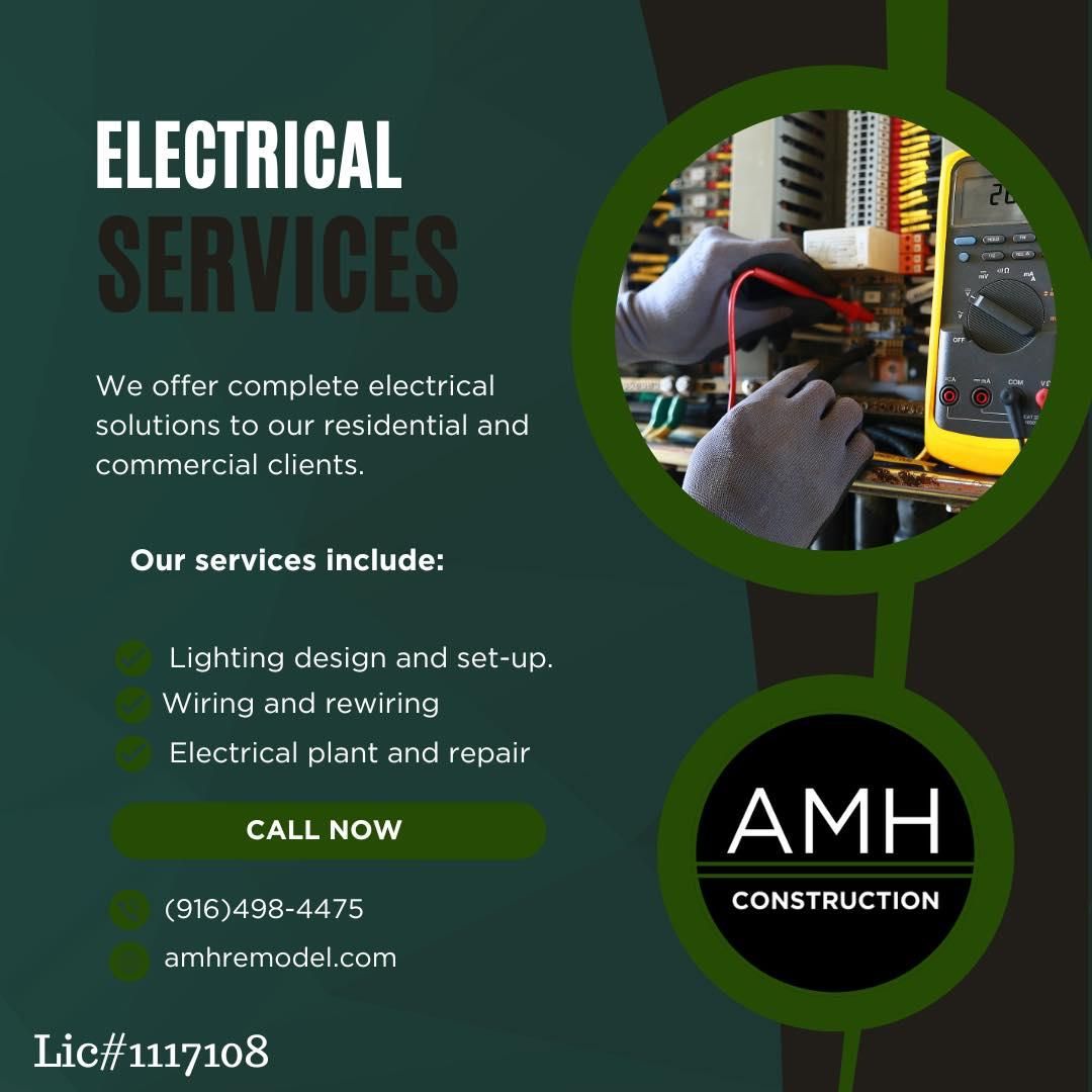 Apartment repairs, renovations & maintenance for AMH Construction in Sacramento, CA