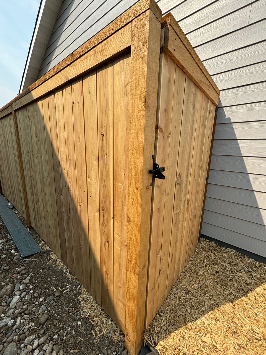 Fence Staining for Grand Painting in Bozeman, MT