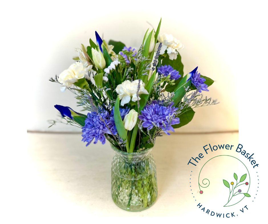 Medium Hand-tied Bouquet for The Dailey Daisy in Hardwick, VT