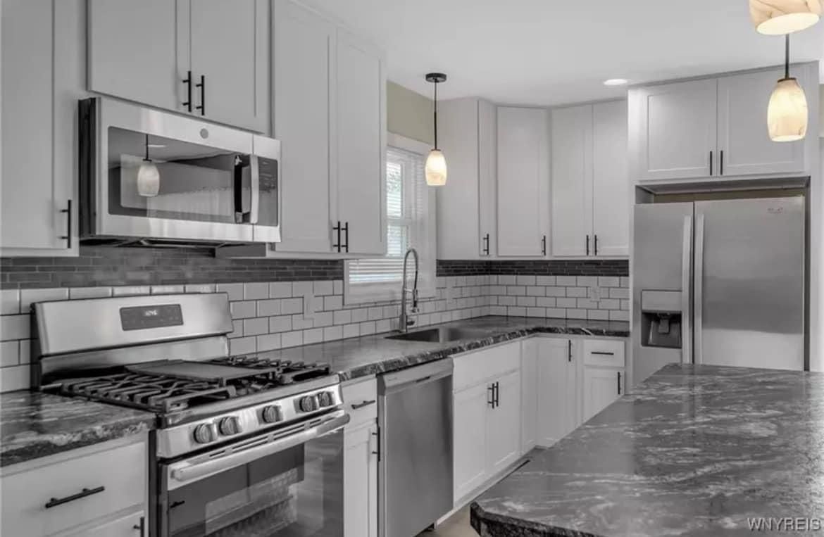 Kitchen Renovation for John Thomas Construction LLC in Niagara, NY