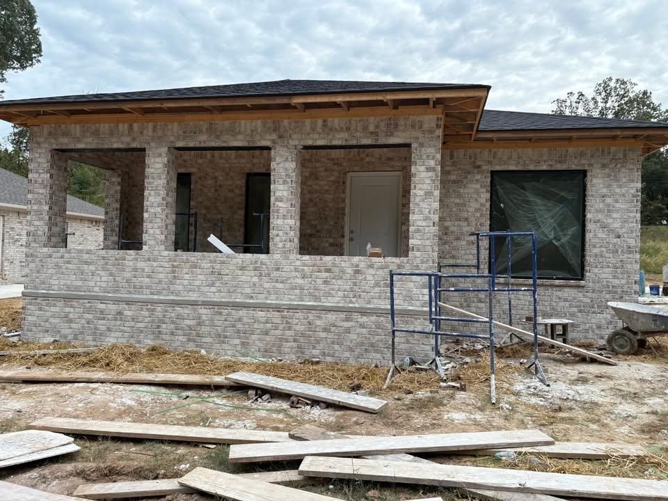 Brickwork for Sam's Concrete & Masonry in Hernando, MS