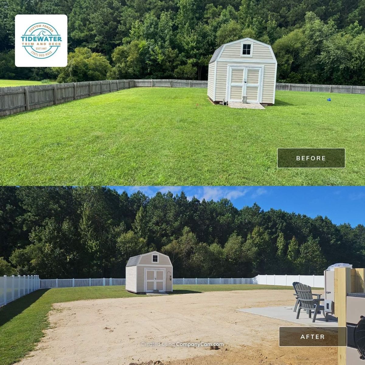 Vinyl Fencing for Tidewater Trim & Deck in Moyock, NC