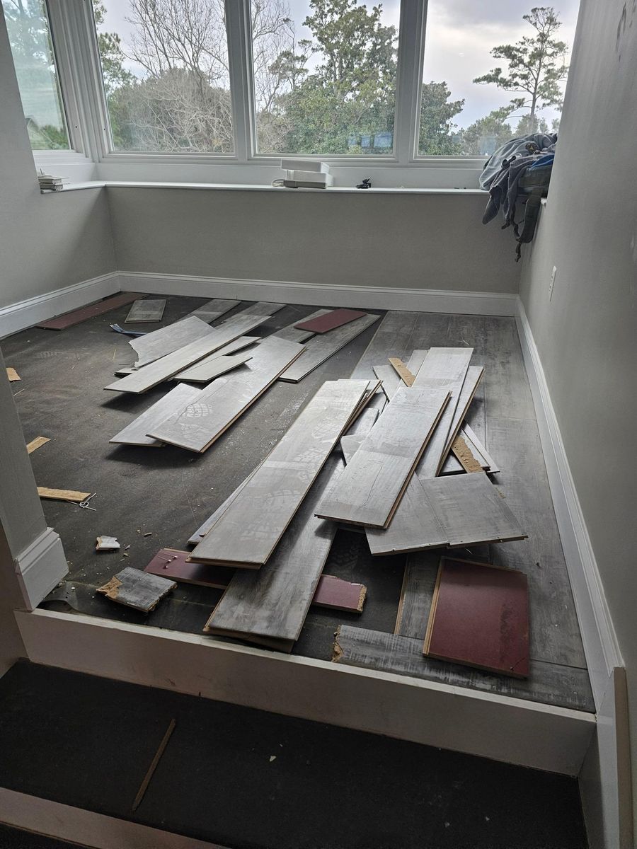 Kitchen Renovation for DL Construction & Flooring in Morehead City, NC