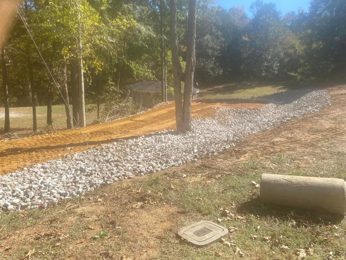 Driveway Construction for H&H Dirt Work in Luka, MS