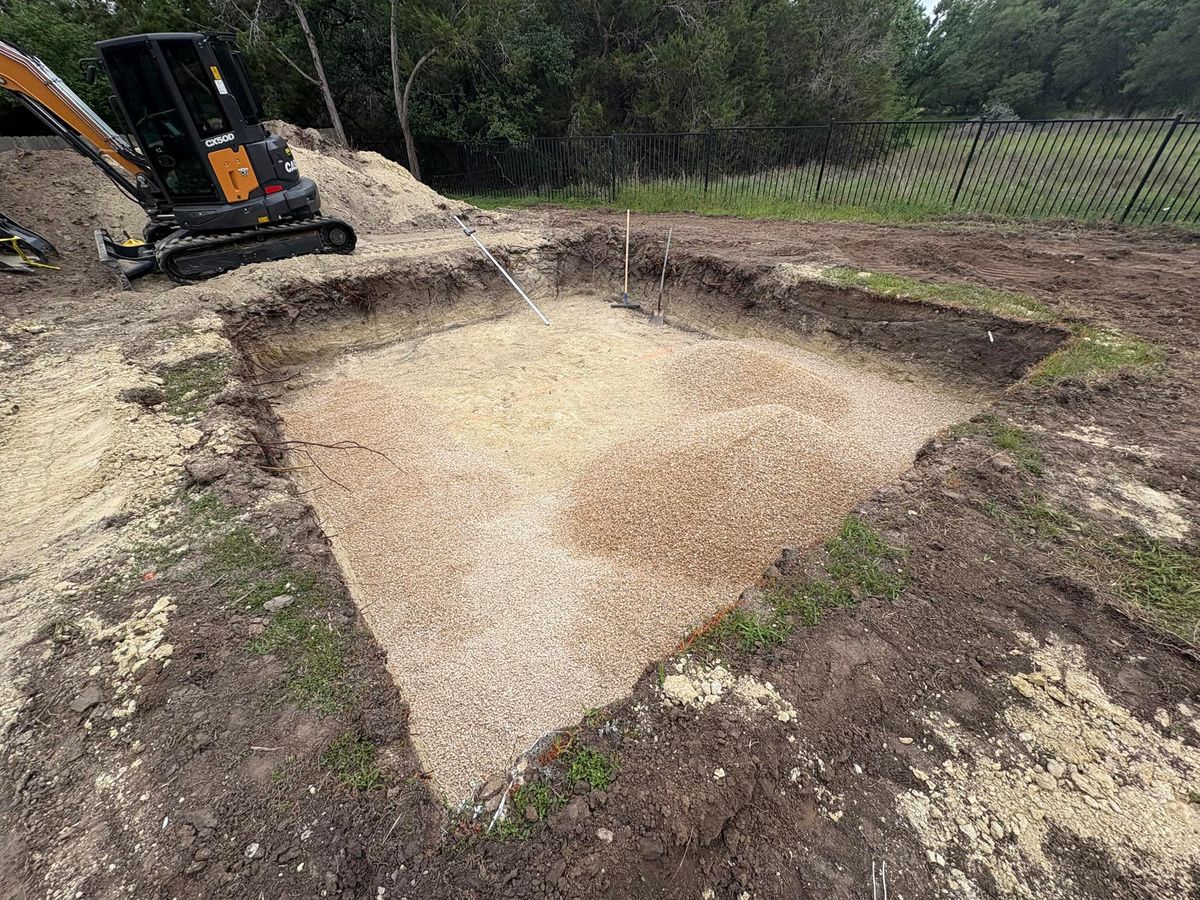Excavation for 311 Construction, LLC in Jarrell, TX
