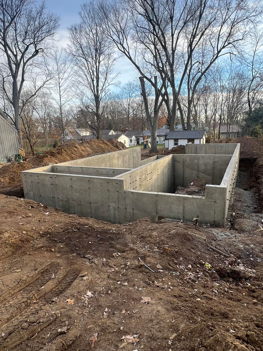 Foundation Work for Barter Construction in Cassopolis, MI