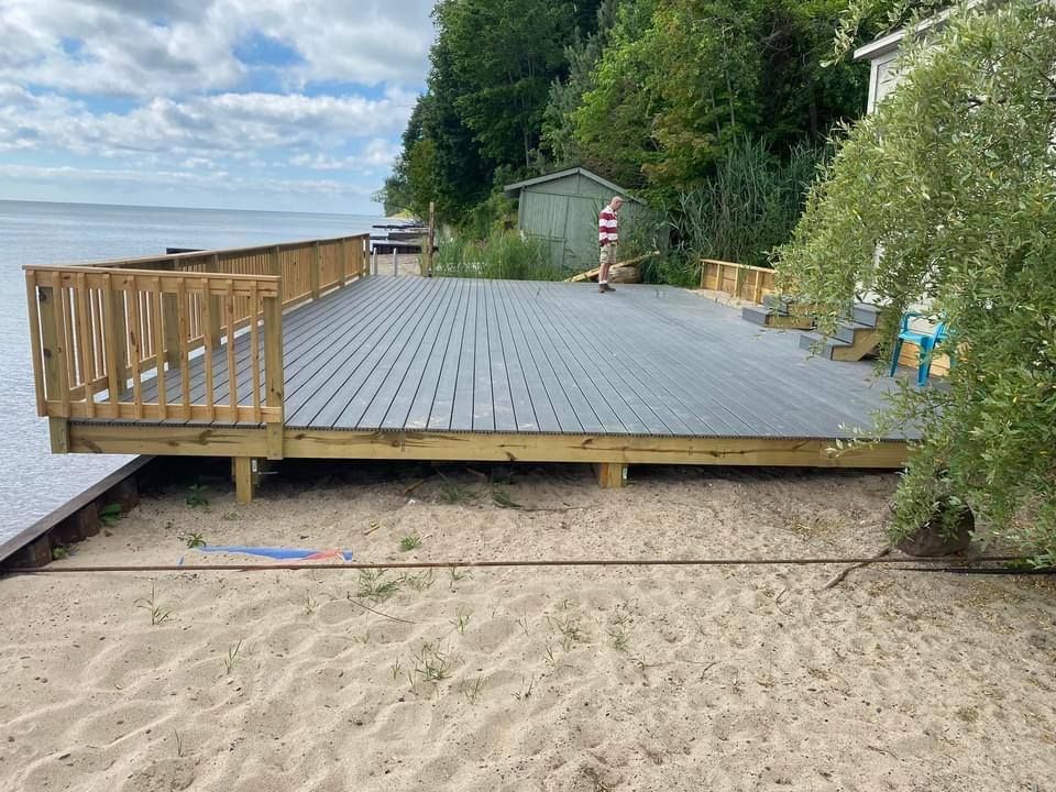 Deck Construction for Rodge Dawg Services and Property Management LLC in Port Huron, MI