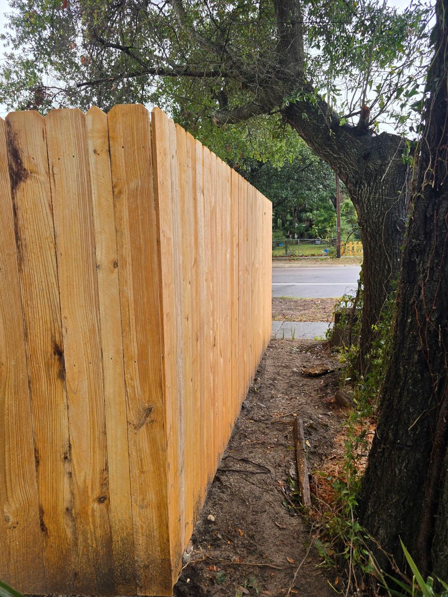 Fence Repair for Phillips Fencing Solutions in Pensacola, FL
