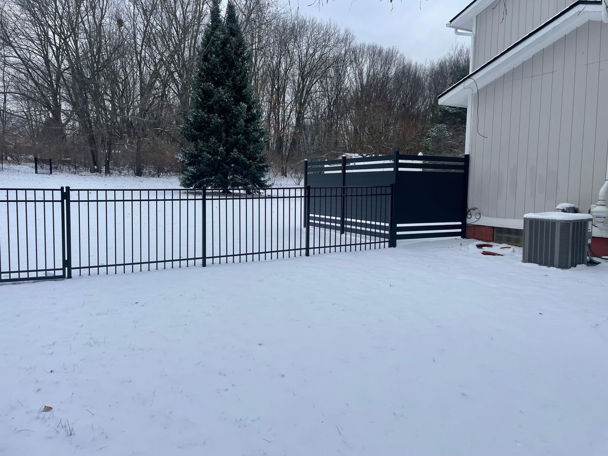 Fence Installation for TMF Services in Lapeer County, MI