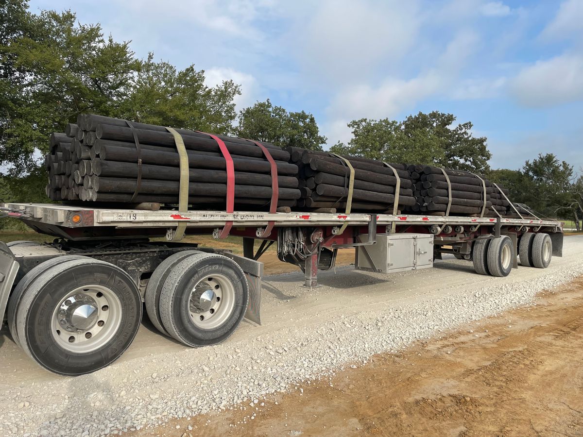 Wood Fencing for Leatherneck Welding, LLC in Gainesville, TX