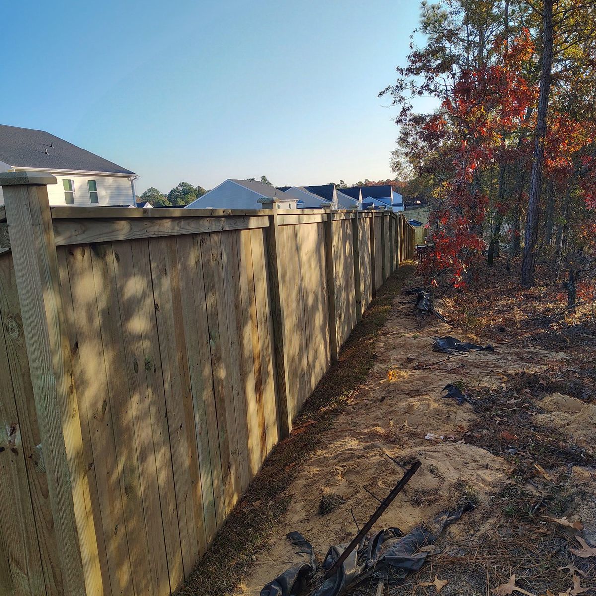 Fence Installation for JB Nealy Fence in Elgin, SC