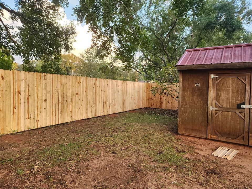 Fence Installation for Phillips Fencing Solutions in Pensacola, FL