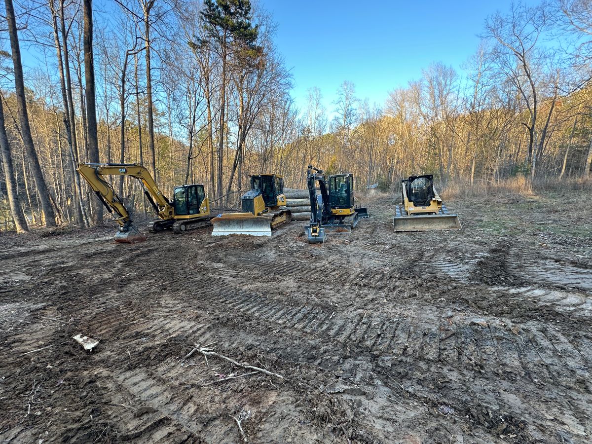 Grading for Stines and Company  in Rutherfordton, NC