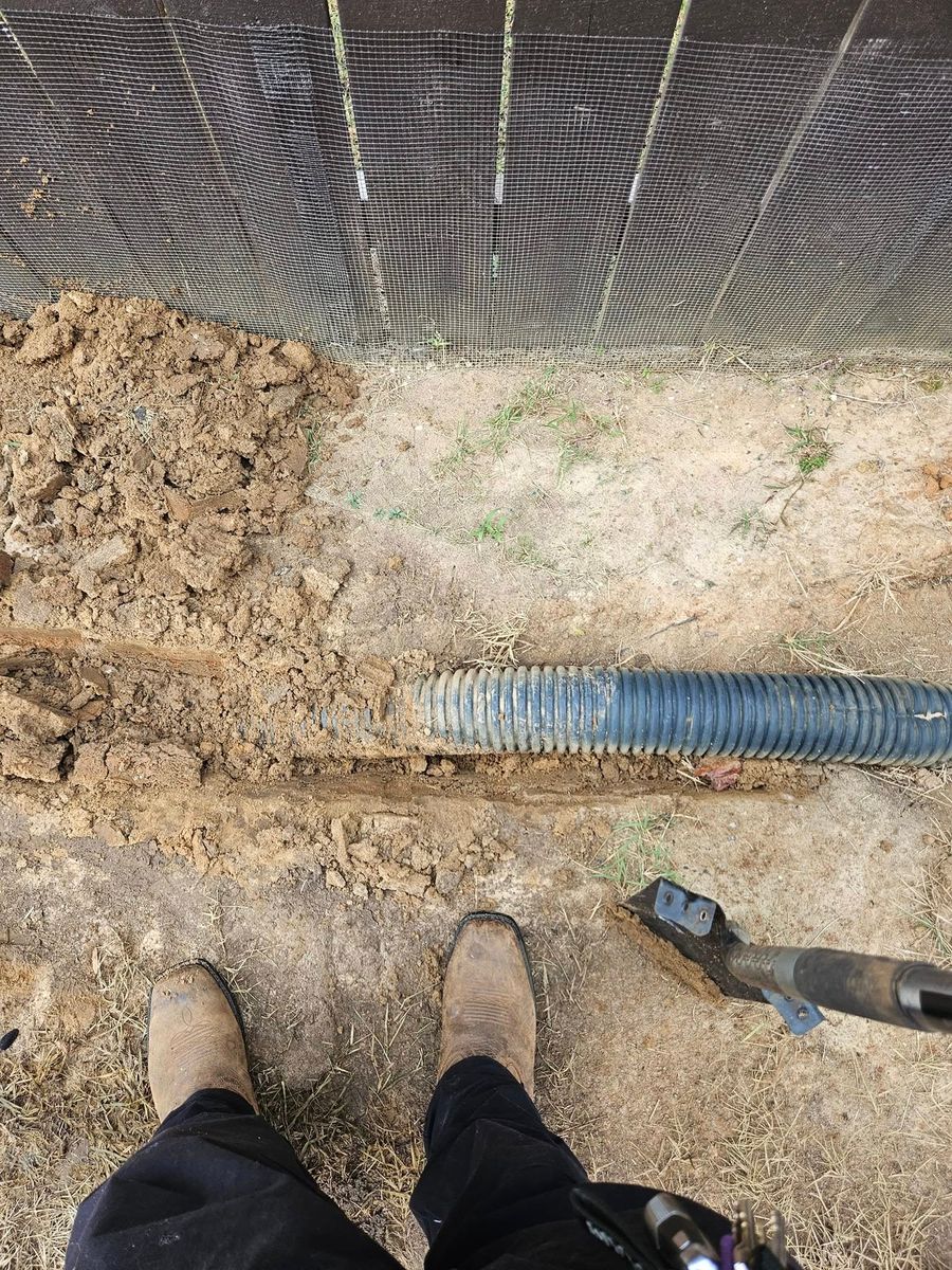 Sprinkler and Drainage Service for Zepeda's Mowing in Fort Valley, GA