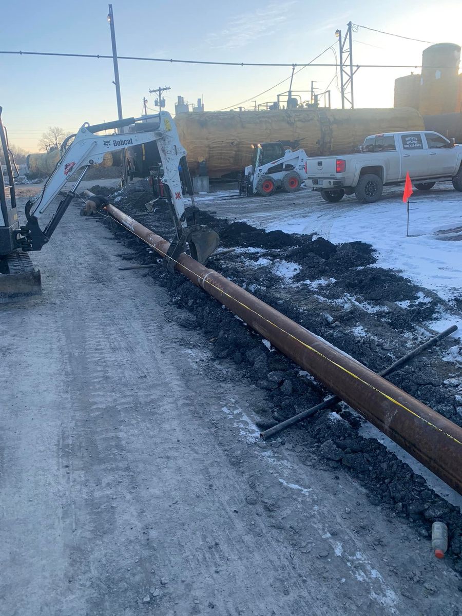 Pipeline Welding for KW Industrial in Olpe, KS