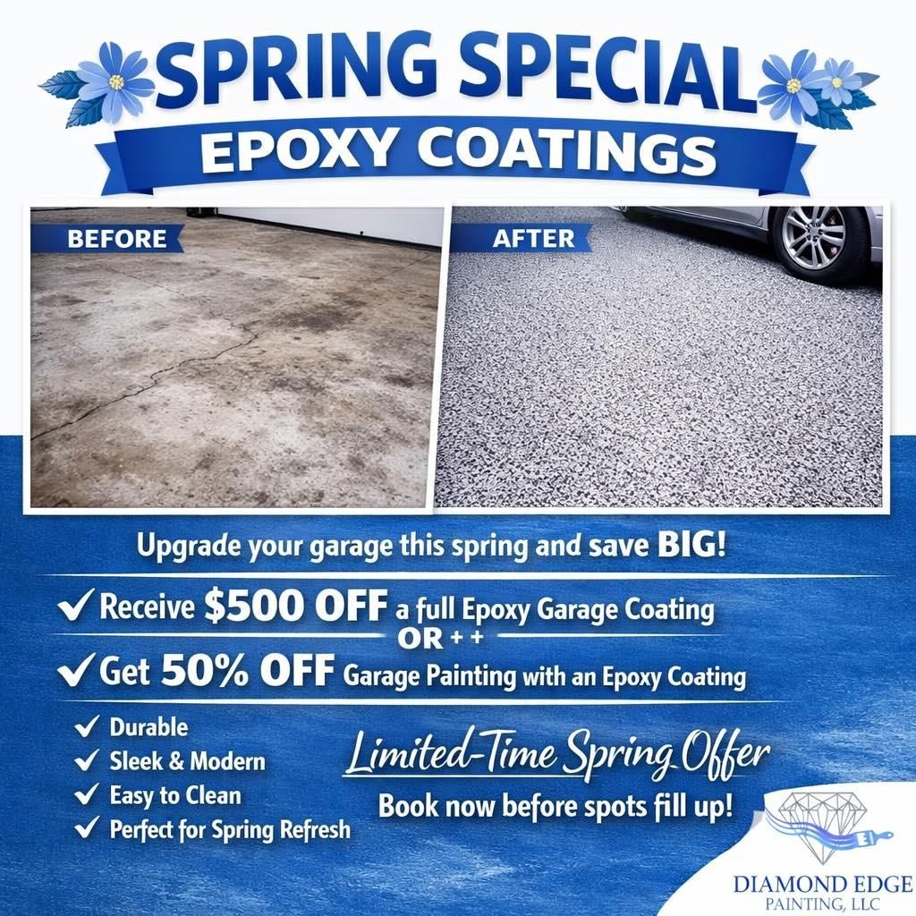 Epoxy for Diamond Edge Painting in Greeley, CO