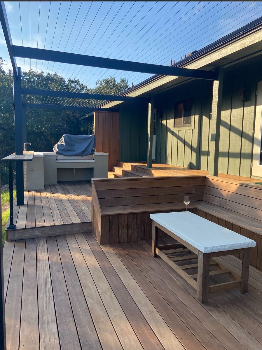 PERGOLAS for ATX Outdoor Construction in Cedar Creek, TX