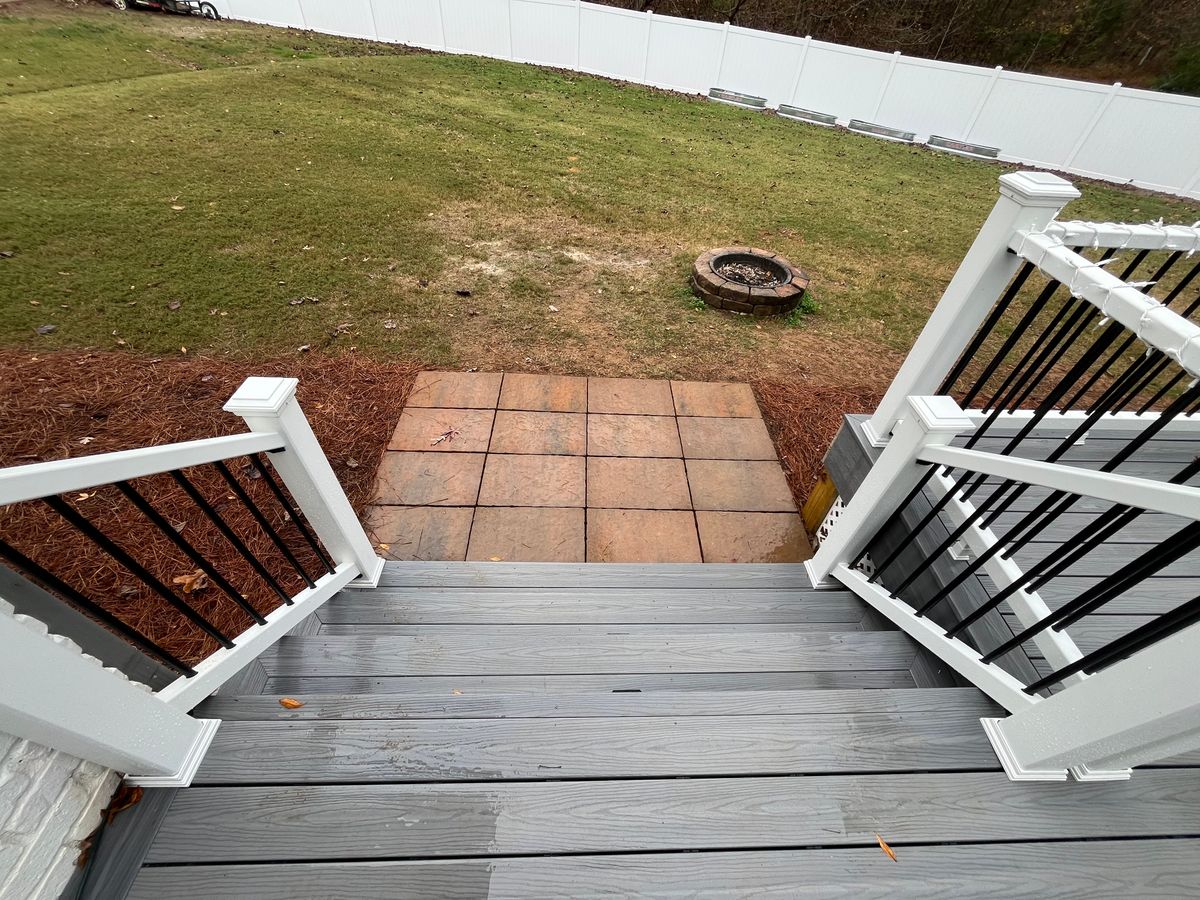 Porch Builds for Hughes Builders LLC in Greensboro, NC
