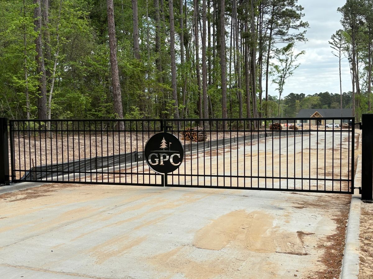 Gate Installation for R & R Metal Works in Tyler, TX
