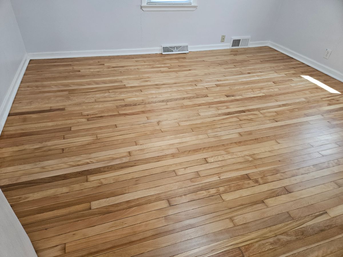 Refinish Old Hardwood for AVance Flooring in Bridgman, MI