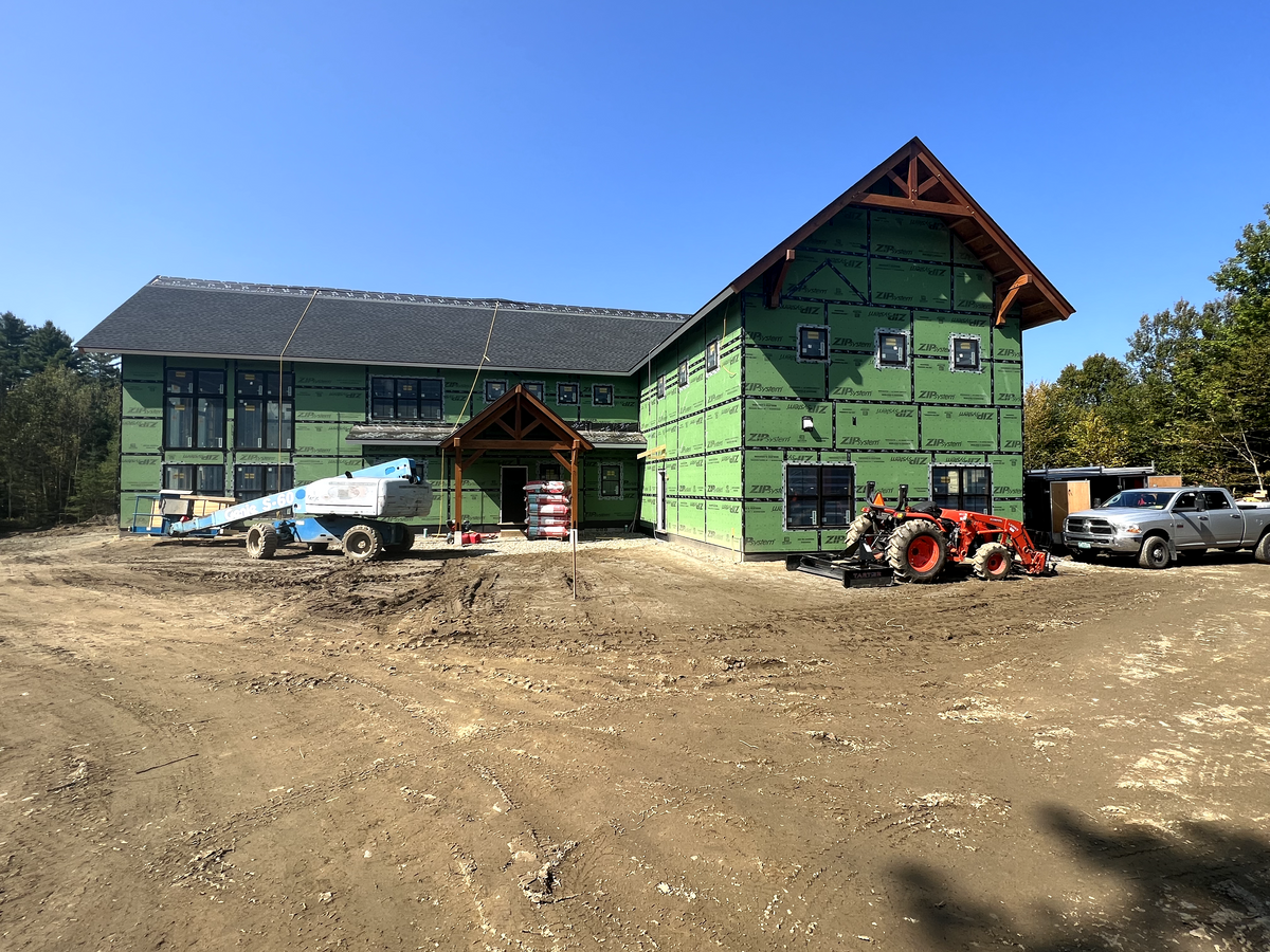 Site Preparation for Andy Naylor Excavation in Stowe, VT