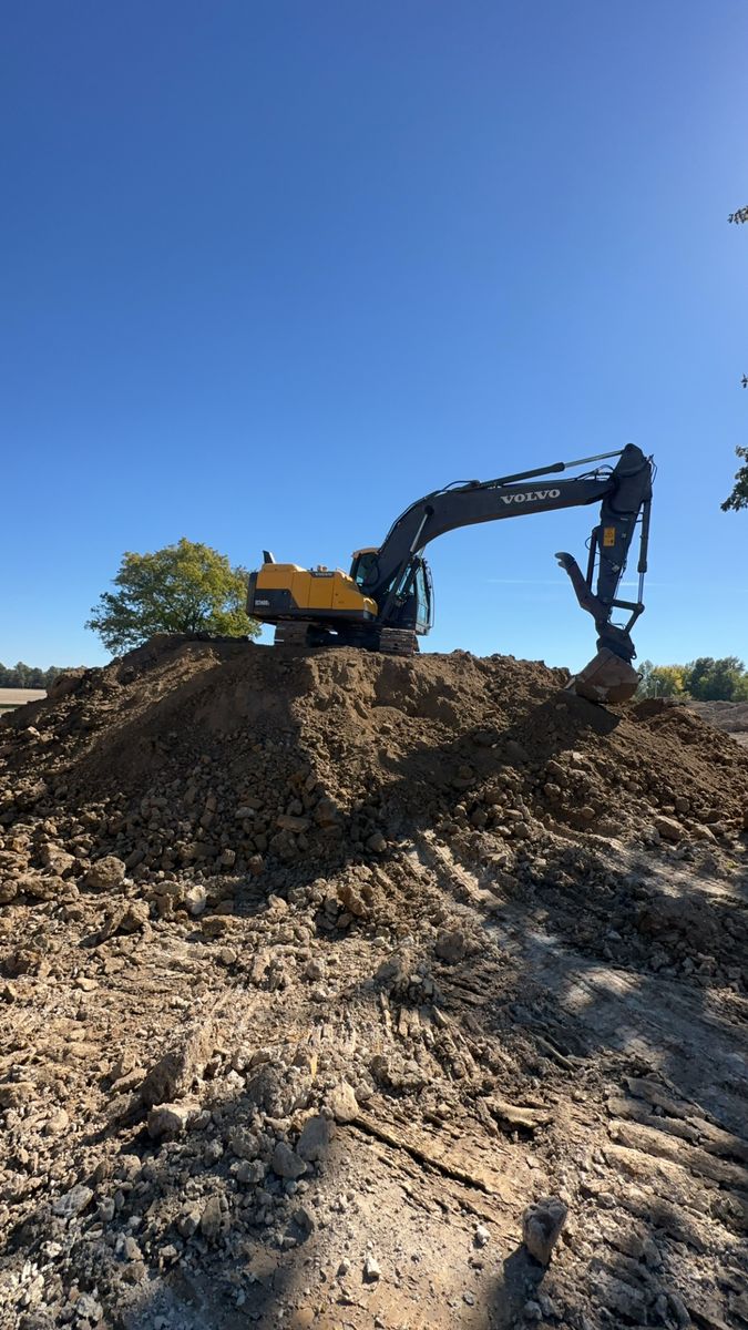 Material Sales for Travis Excavating LLC in Olney,, IL