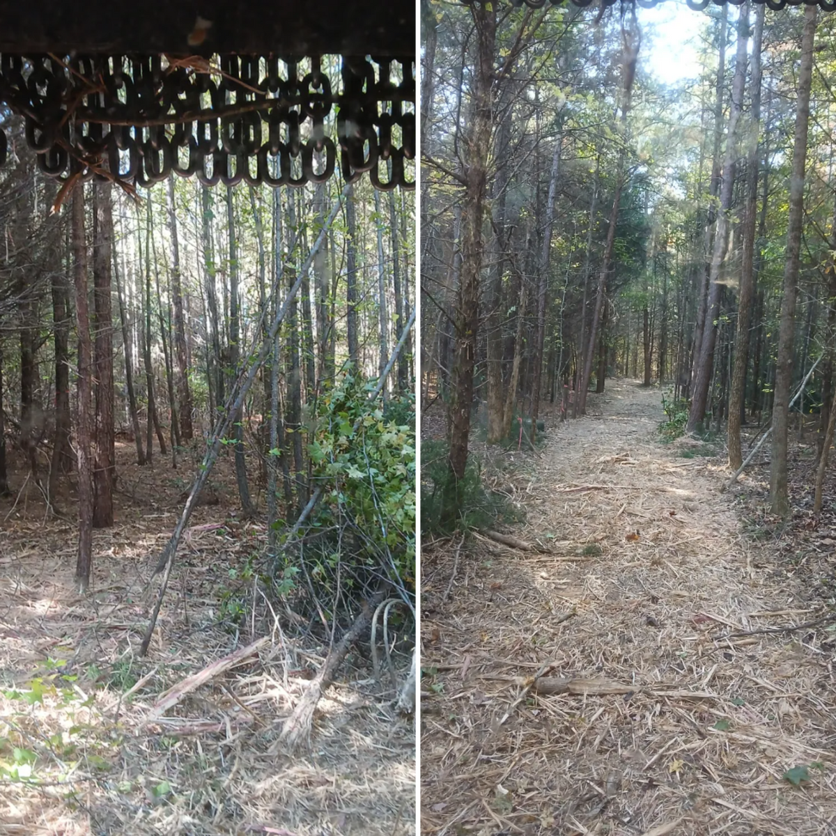 Site Preparation for Whiskey Ridge Mulching & Land Services in South Boston, VA