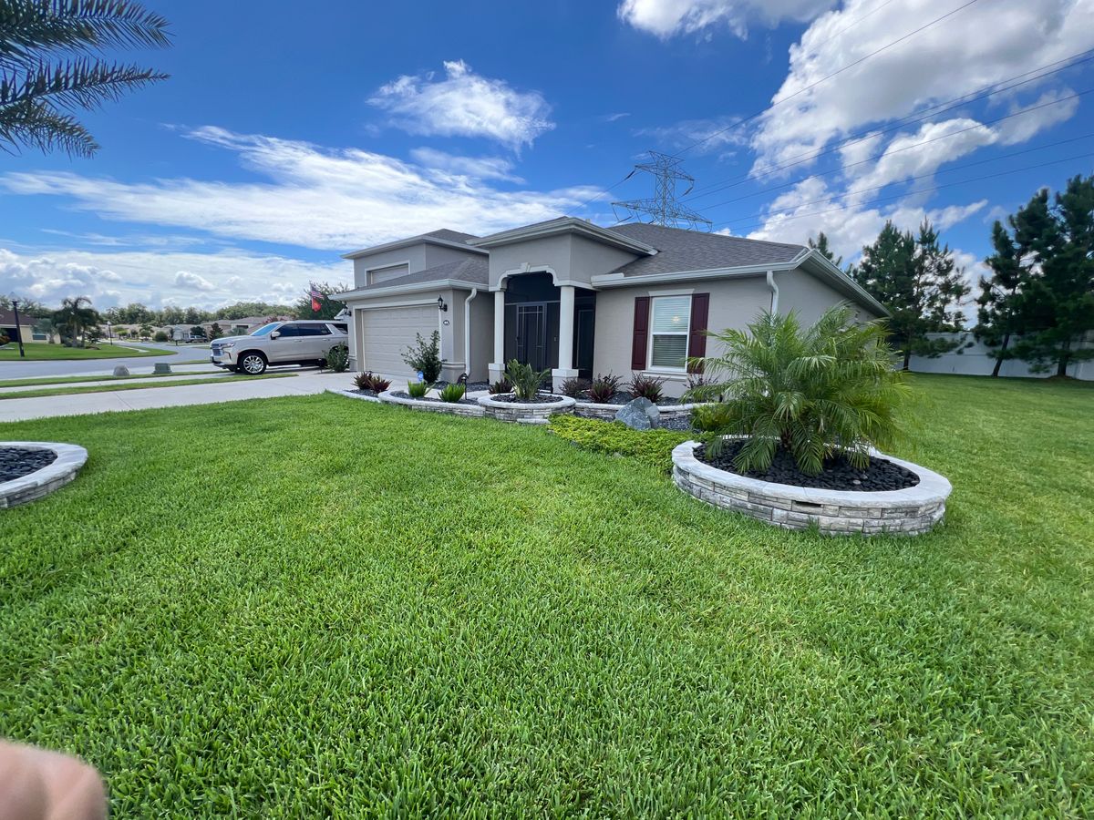 Landscape Desgin for R.B. & Company in Belleview, FL