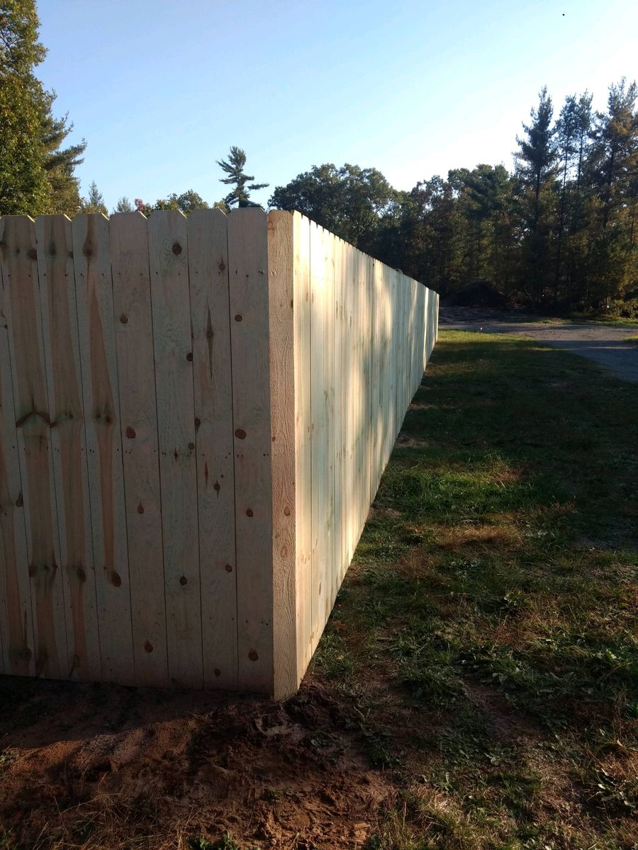 Privacy Fence Installation for KC Custom Exteriors  in Muskegon,  MI